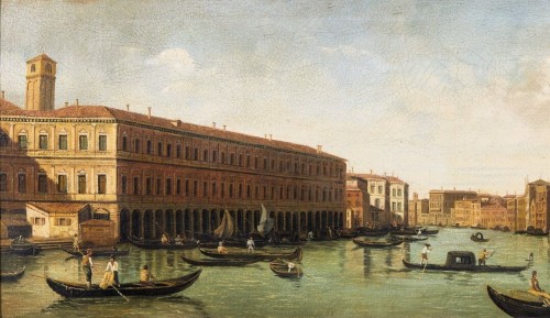 Paintings & Drawings  - Venice, view of the Grand - Venetian artist late of the 19th century